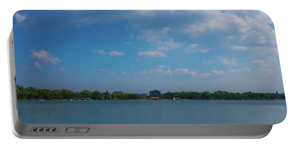 Lake Calhoun Portable Battery Charger featuring the photograph Lake Calhoun 3800 #1 by Jana Rosenkranz