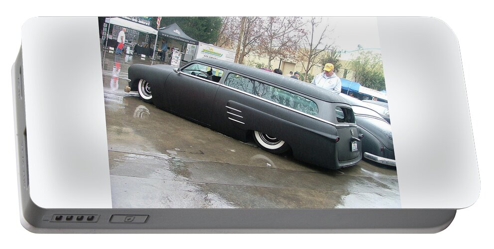 Lowrider Portable Battery Charger featuring the photograph Lowrider #1 by Jackie Russo