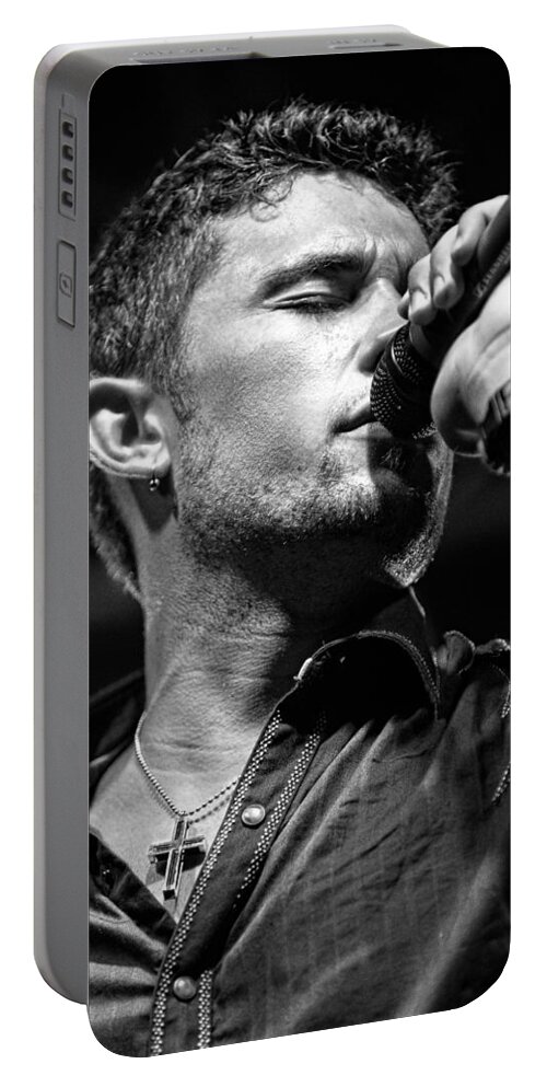 Christopher Holmes Photography Portable Battery Charger featuring the photograph Michael Ray #1 by Christopher Holmes