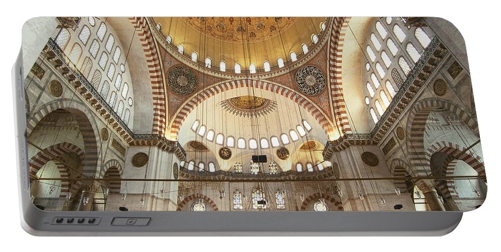 Mosque Portable Battery Charger featuring the photograph Mosque #1 by Jackie Russo