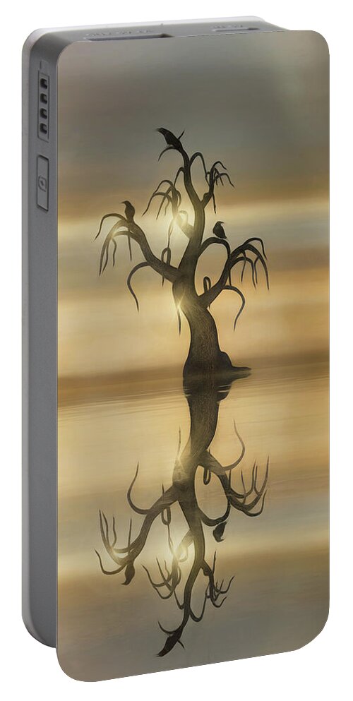 Digital Art Portable Battery Charger featuring the photograph Once Upon a Time #1 by Debra Boucher