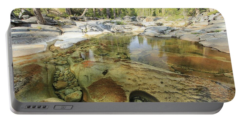 Crystal Basin Portable Battery Charger featuring the photograph One With Nature #1 by Sean Sarsfield