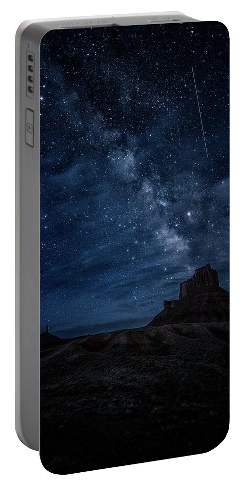 Utah Portable Battery Charger featuring the photograph Planet Blue #1 by Robert Fawcett