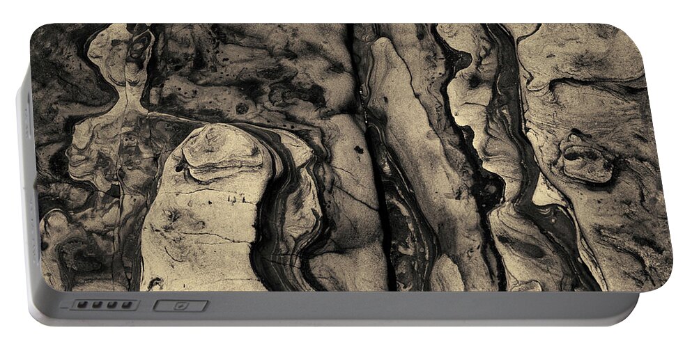 Point Lobos Portable Battery Charger featuring the photograph Point Lobos II Toned by David Gordon