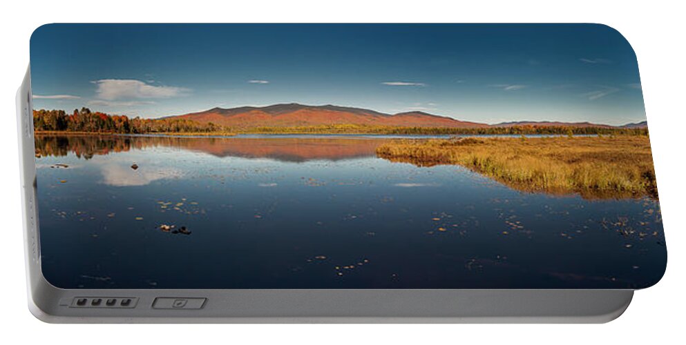 Fall Portable Battery Charger featuring the photograph Pondicherry Wildlife Refuge #1 by Benjamin Dahl
