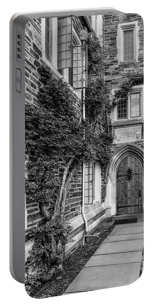 Princeton University Portable Battery Charger featuring the photograph Princeton University Foulke Hall II #1 by Susan Candelario