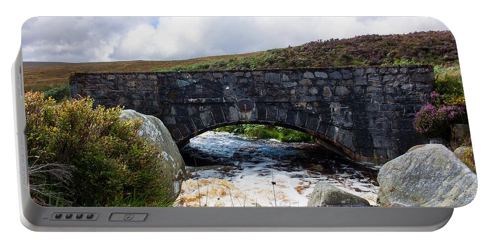 Bridge Portable Battery Charger featuring the photograph PS I Love You Bridge in Ireland #1 by Semmick Photo