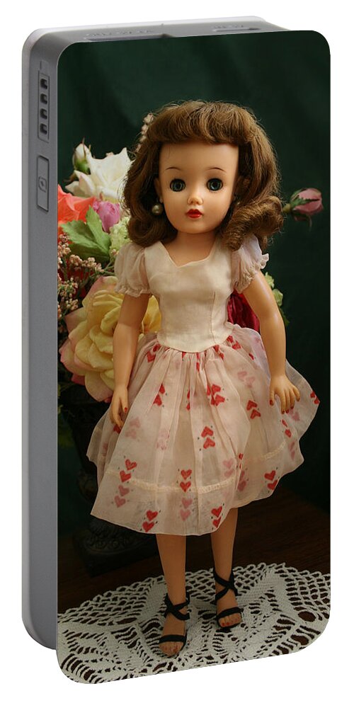 Doll Portable Battery Charger featuring the photograph Revlon #2 by Marna Edwards Flavell