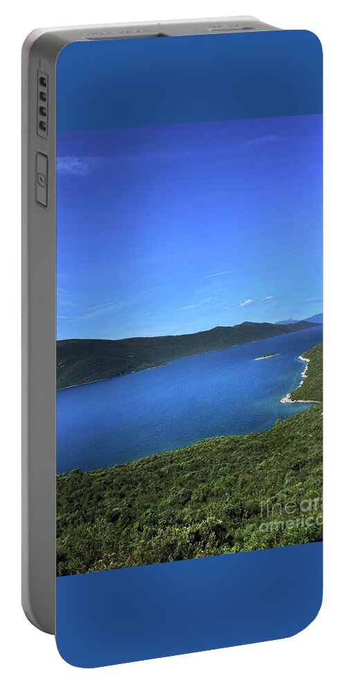 Plocica Portable Battery Charger featuring the photograph River in Croatia #2 by Doc Braham
