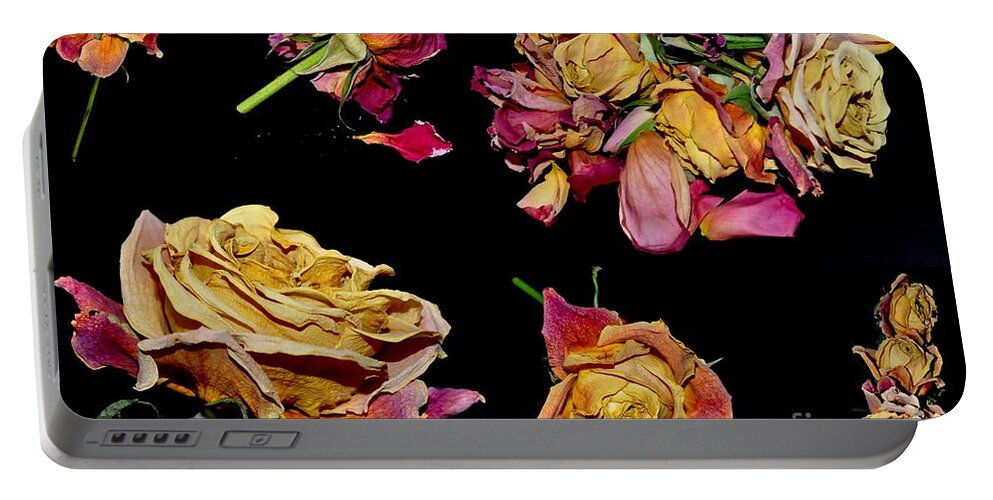  Portable Battery Charger featuring the photograph Roses #12 by Sylvie Leandre