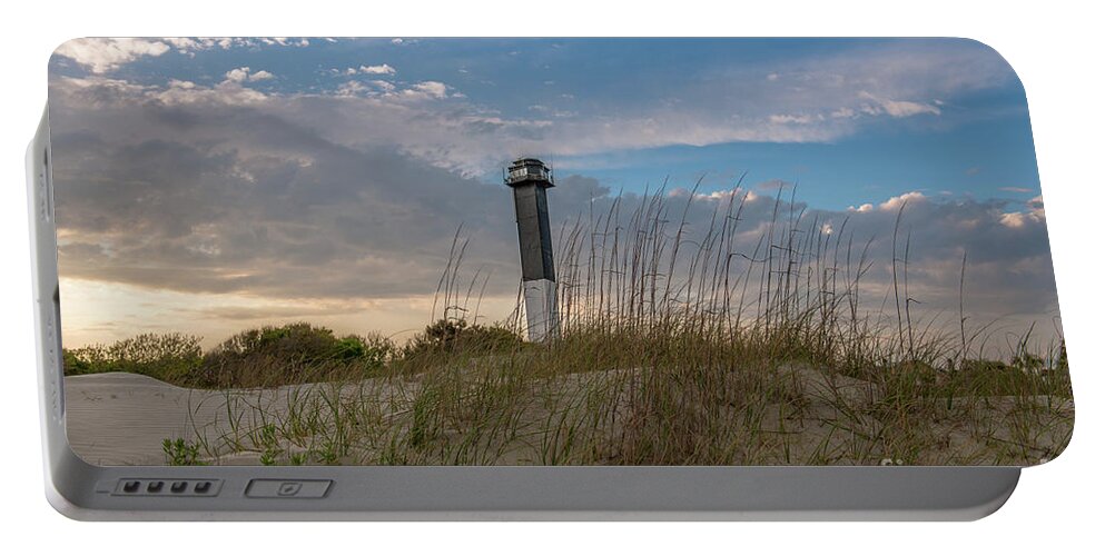 Sullivan's Island Lighthouse Portable Battery Charger featuring the photograph Southern Roads #1 by Dale Powell