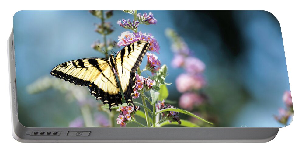 Swallowtail Portable Battery Charger featuring the photograph Spread Your Wings #1 by Judy Wolinsky