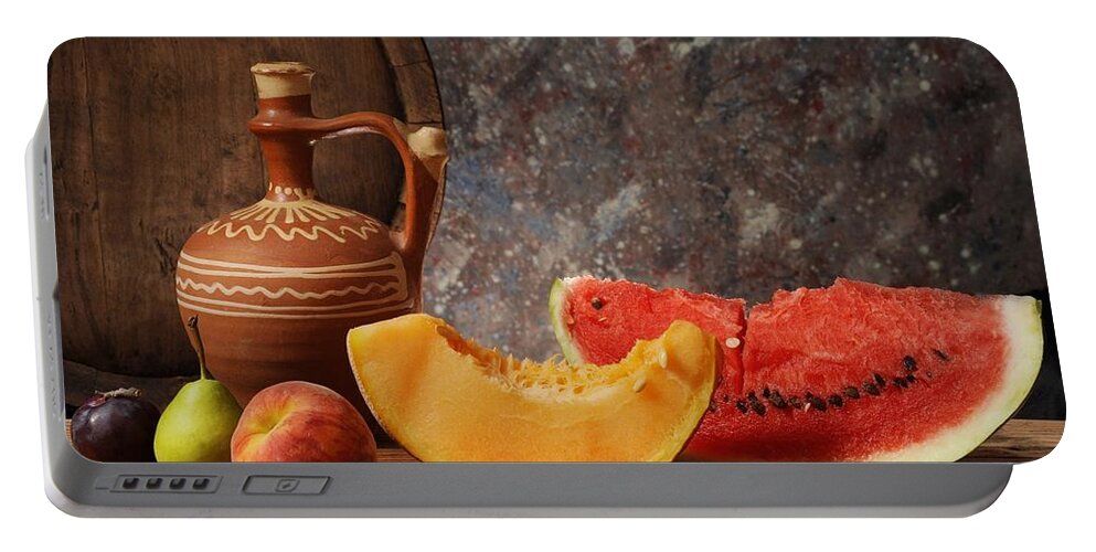 Still Life Portable Battery Charger featuring the photograph Still Life #1 by Mariel Mcmeeking