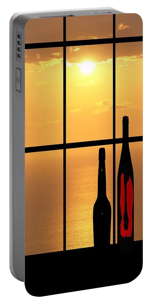 Hawaii Portable Battery Charger featuring the photograph Sunset In Hawaii #2 by Athala Bruckner