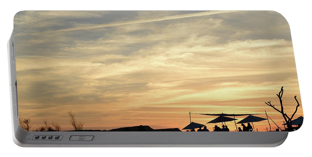 Sunset Portable Battery Charger featuring the photograph Sunset view #1 by Arik Baltinester