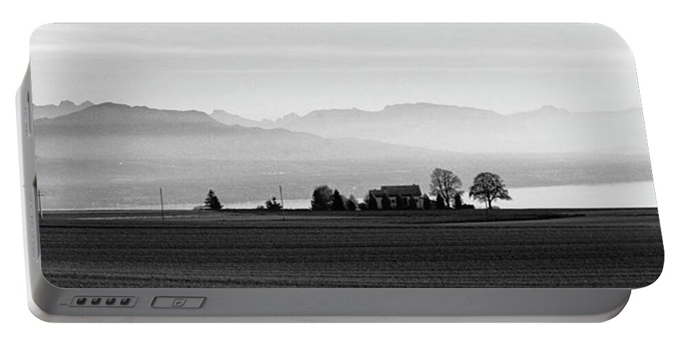  Portable Battery Charger featuring the photograph Swiss Countryside #1 by Aleck Cartwright