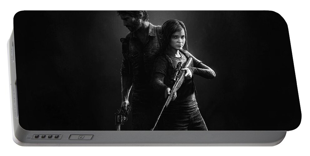 The Last Of Us Portable Battery Charger featuring the digital art The Last Of Us #1 by Maye Loeser