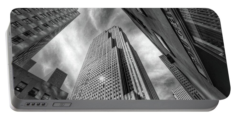 Nyc Portable Battery Charger featuring the photograph Upward #1 by Jackson Pearson