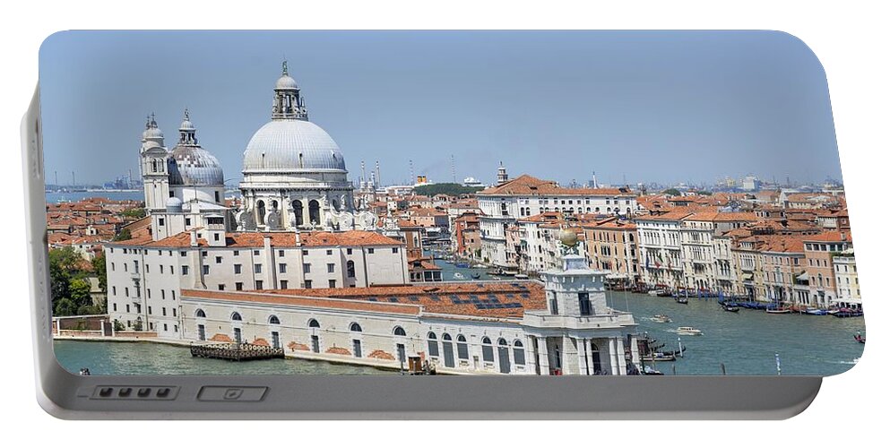 Venice Portable Battery Charger featuring the photograph Venice #1 by Mariel Mcmeeking