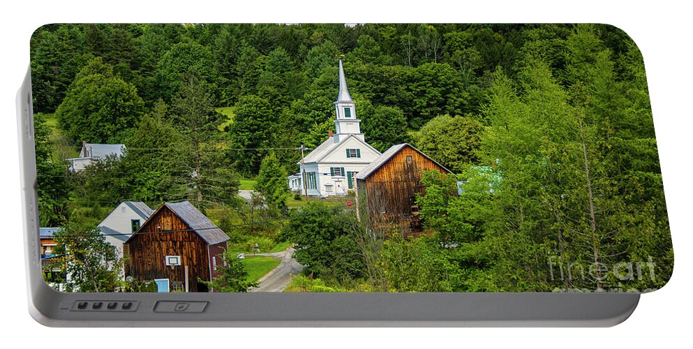 Vermont Portable Battery Charger featuring the photograph Waits River Vermont #1 by Scenic Vermont Photography