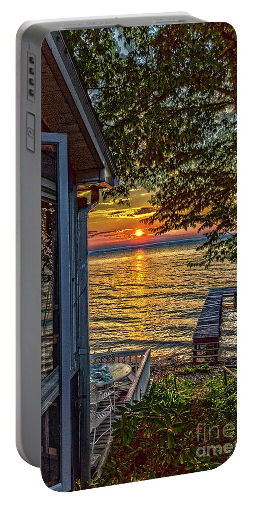 Morning Portable Battery Charger featuring the photograph Wake Up #1 by William Norton