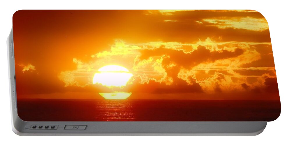 Sunset Portable Battery Charger featuring the photograph Sunset #127 by Jackie Russo