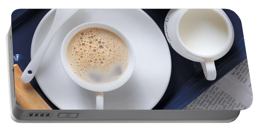 Coffee Portable Battery Charger featuring the photograph Coffee #13 by Jackie Russo
