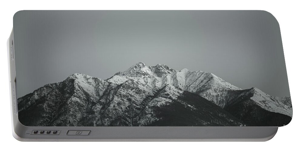 Mountain Portable Battery Charger featuring the photograph Snow-capped Mountain #13 by Mats Silvan