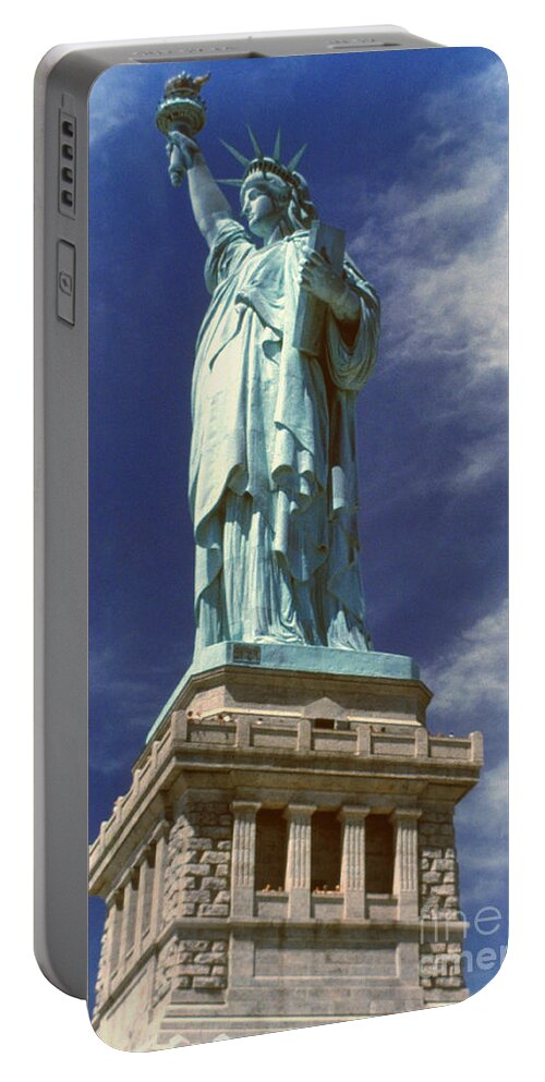 20th Century Portable Battery Charger featuring the photograph Statue Of Liberty #13 by Granger