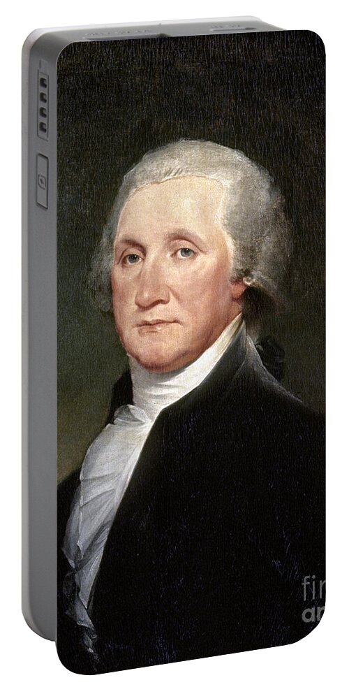 1793 Portable Battery Charger featuring the photograph George Washington #14 by Granger