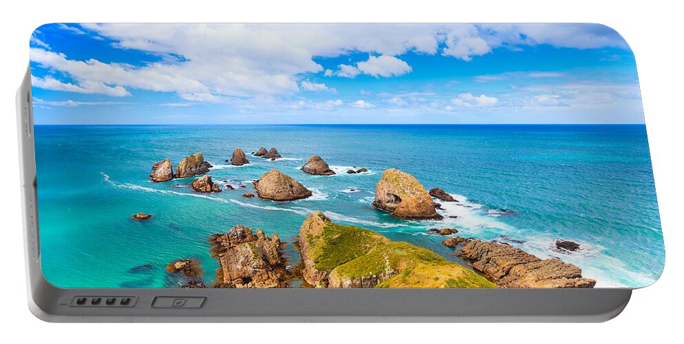 Landscape Portable Battery Charger featuring the photograph Seascape #14 by MotHaiBaPhoto Prints