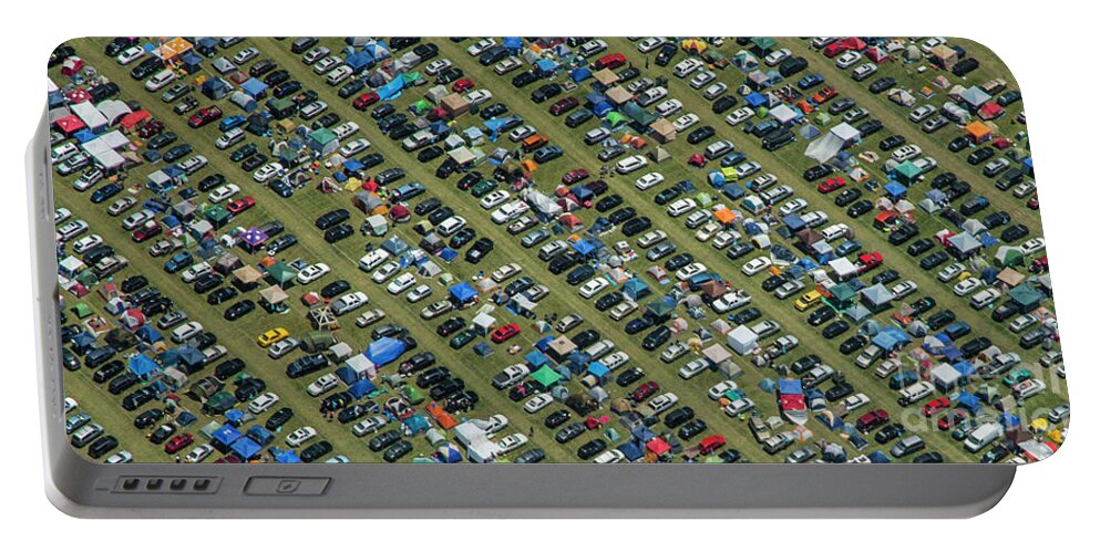 Bonnaroo Music Festival Aerial Photography Portable Battery Charger by  David Oppenheimer - Pixels