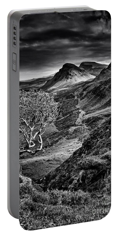Quiraing Portable Battery Charger featuring the photograph The Quiraing #17 by Smart Aviation