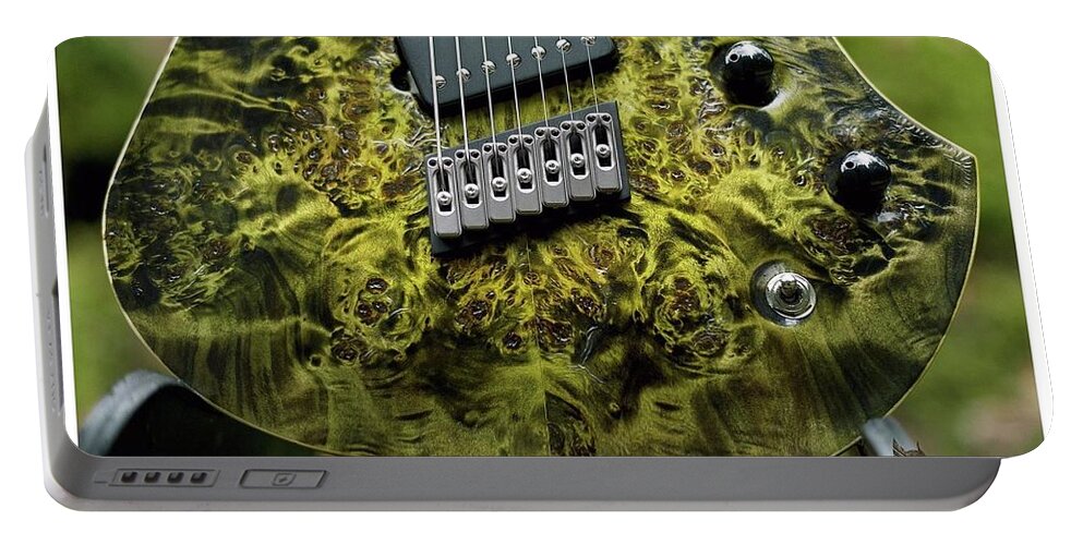 Guitar Portable Battery Charger featuring the photograph Guitar #18 by Jackie Russo
