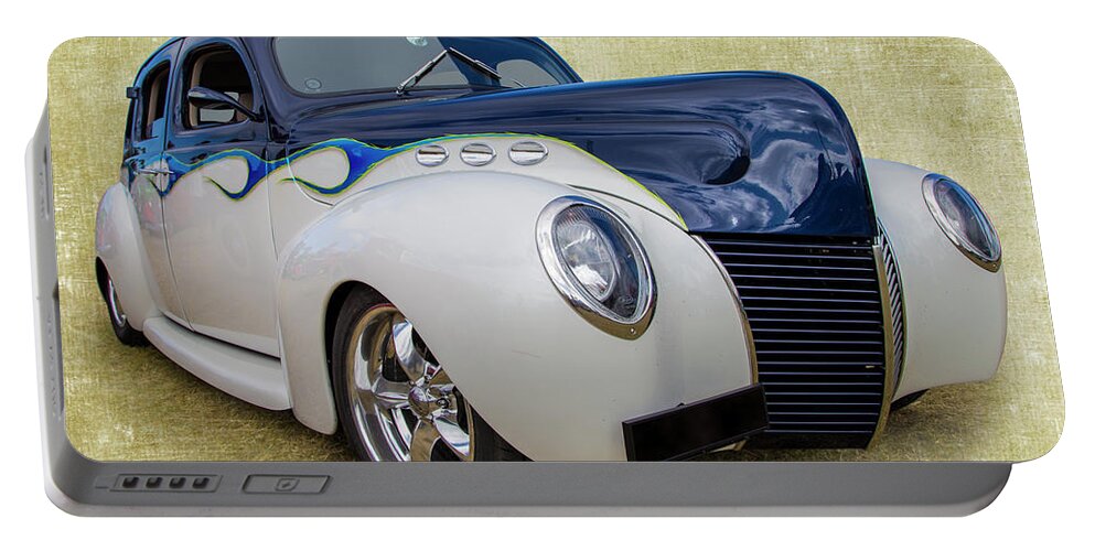 Car Portable Battery Charger featuring the photograph 1939 Ford by Keith Hawley