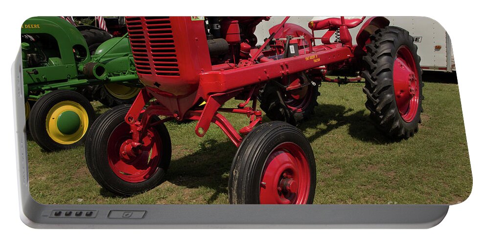 Tractor Portable Battery Charger featuring the photograph 1947 Avery Tractor by Mike Eingle