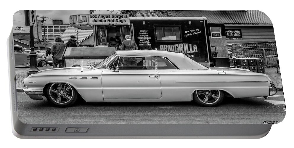 Car Portable Battery Charger featuring the photograph 1962 Buick by Ken Morris