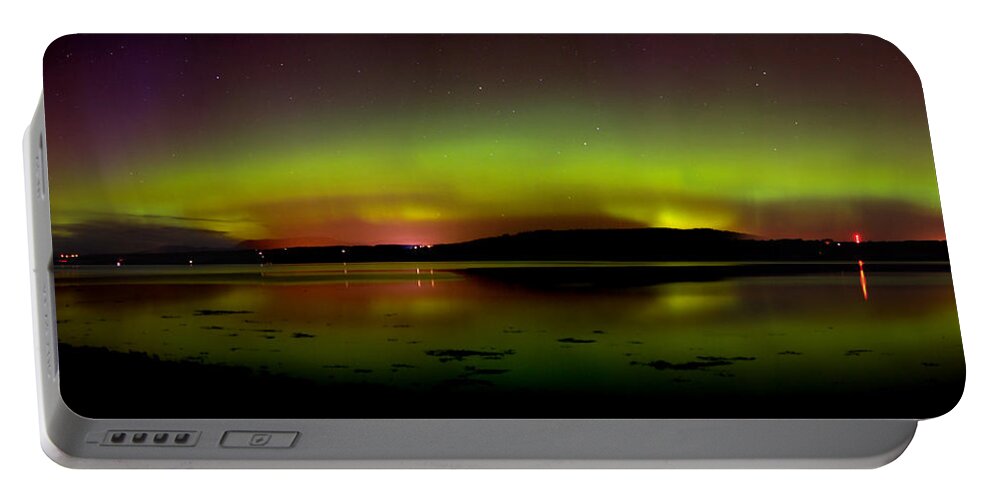 Northern Lights Portable Battery Charger featuring the photograph Northern Lights #2 by Gavin Macrae