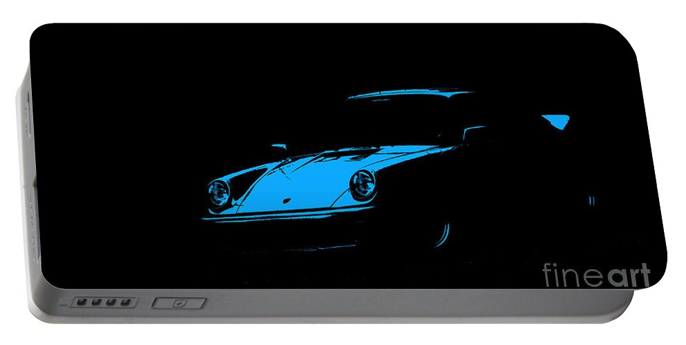 Porsche Portable Battery Charger featuring the digital art 911 #2 by Roger Lighterness