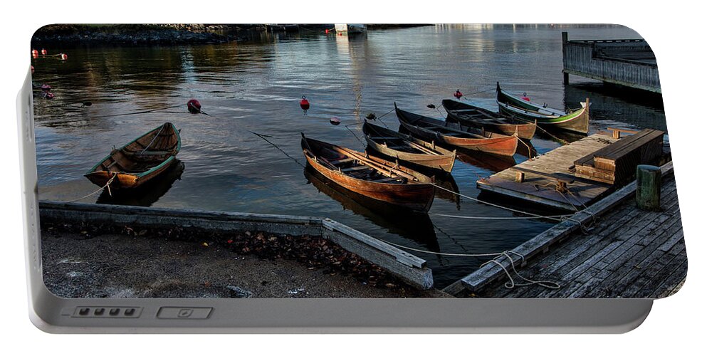 Bygdoy Portable Battery Charger featuring the photograph Bygdoy Harbor #2 by Ross Henton