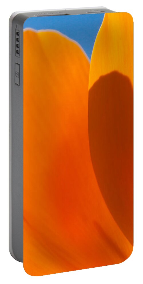 California Portable Battery Charger featuring the photograph Californian Poppies #2 by Alexander Fedin