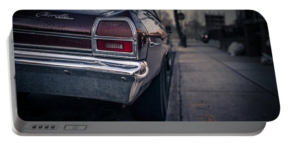 Chevrolet Chevelle Portable Battery Charger featuring the digital art Chevrolet Chevelle #2 by Super Lovely