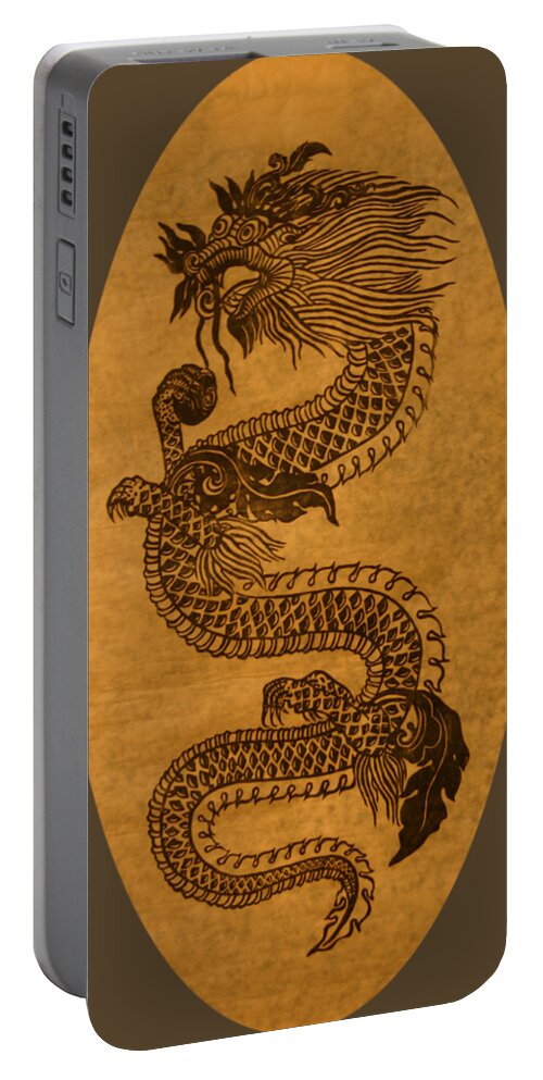 Dragon Portable Battery Charger featuring the photograph Dragon by Robert E Alter Reflections of Infinity