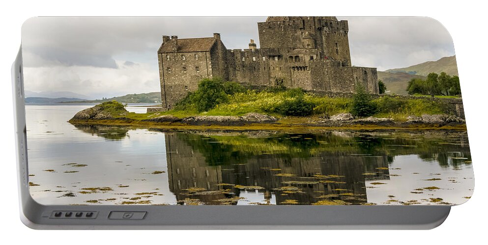 Scotland Portable Battery Charger featuring the photograph Eilean Donan Castle #3 by John Paul Cullen