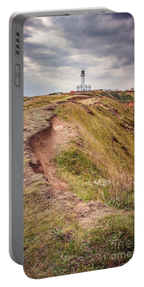 Cliffs Portable Battery Charger featuring the photograph Flamborough Head, North Yorkshire, UK #2 by Mariusz Talarek
