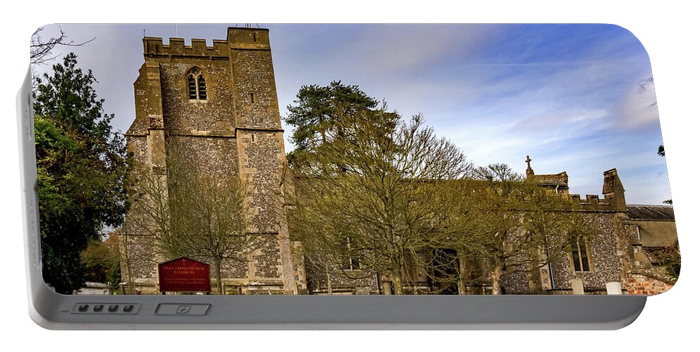 Anglican Portable Battery Charger featuring the photograph Holy Cross Church, Ramsbury #2 by Mark Llewellyn