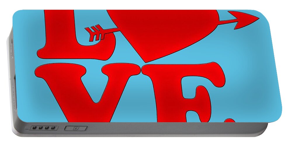 Love Portable Battery Charger featuring the digital art Love #2 by Bill Cannon