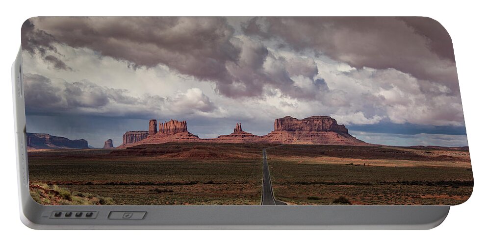 Monument Valley Portable Battery Charger featuring the photograph Monument Valley #2 by Erika Fawcett