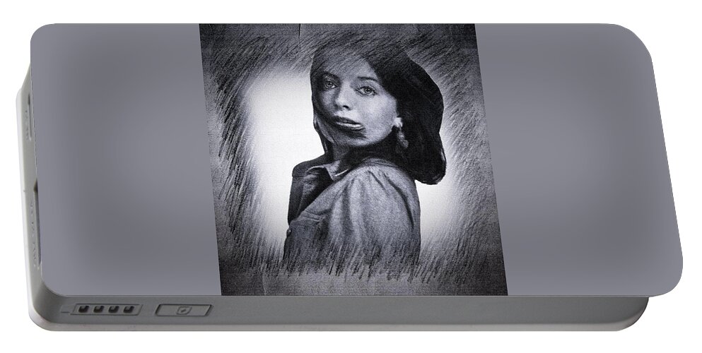 Colette Portable Battery Charger featuring the photograph Selfportrait #2 by Colette V Hera Guggenheim