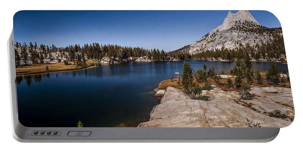 California Portable Battery Charger featuring the photograph Upper Cathedral Lake #2 by Cat Connor